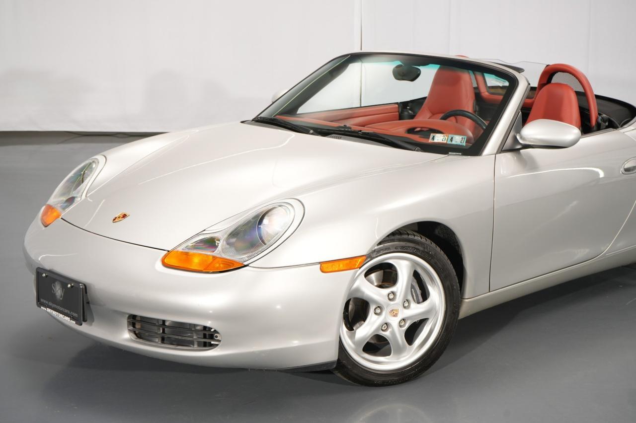 2000 Porsche Boxster 5-Speed Manual Boxster Red Interior West Chester PA