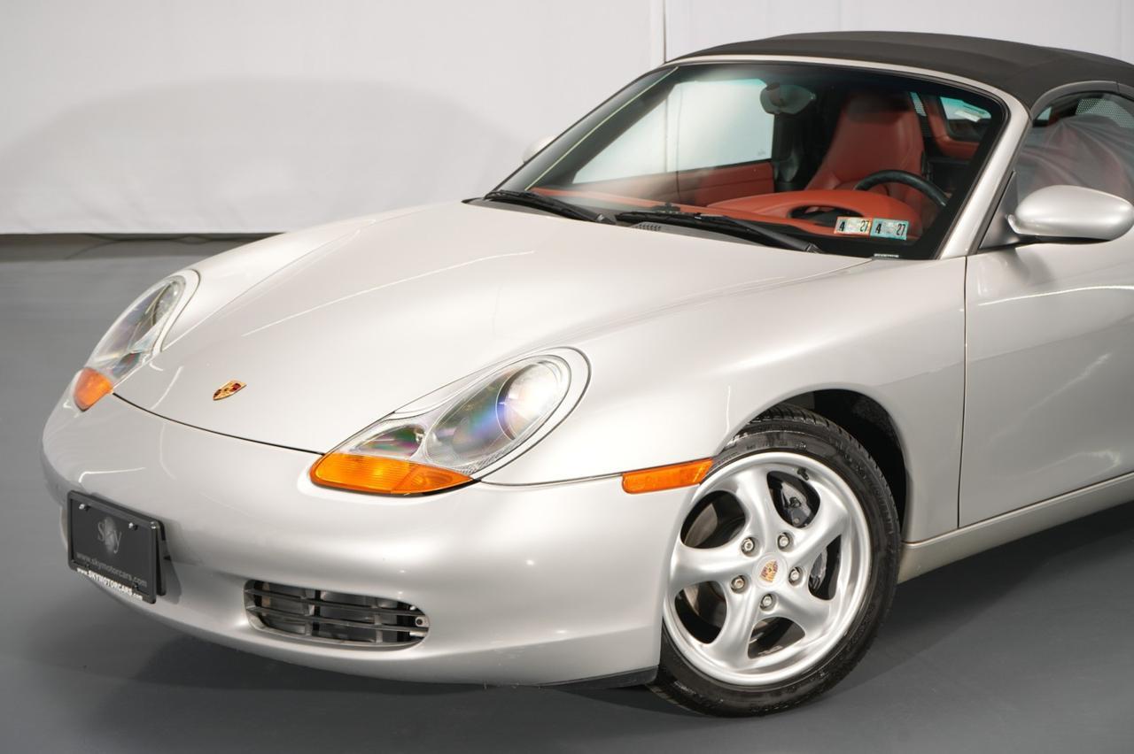 2000 Porsche Boxster 5-Speed Manual Boxster Red Interior West Chester PA