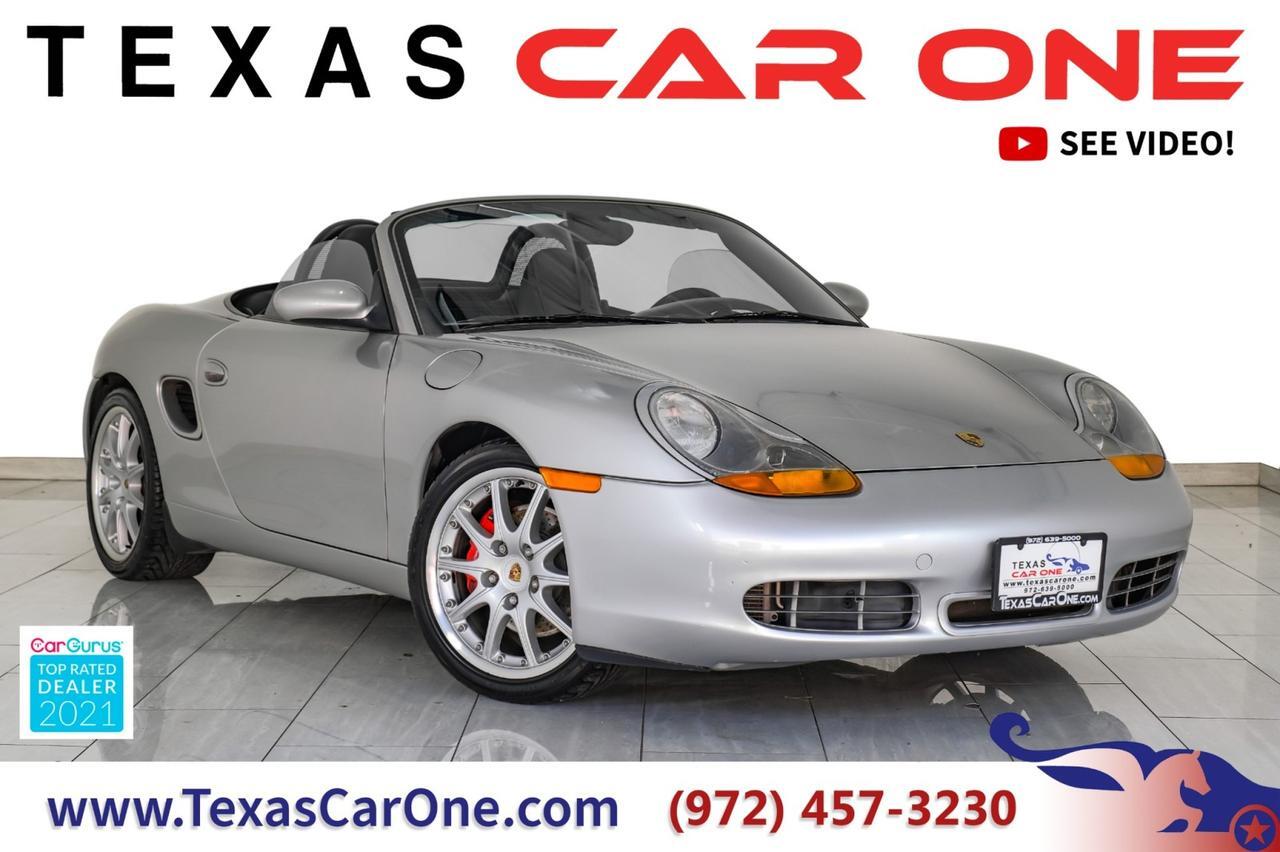2000 Porsche Boxster S LEATHER SEATS DUAL POWER SEATS AUTOMATIC CLIMATE CONTROL ALLOY WHEELS