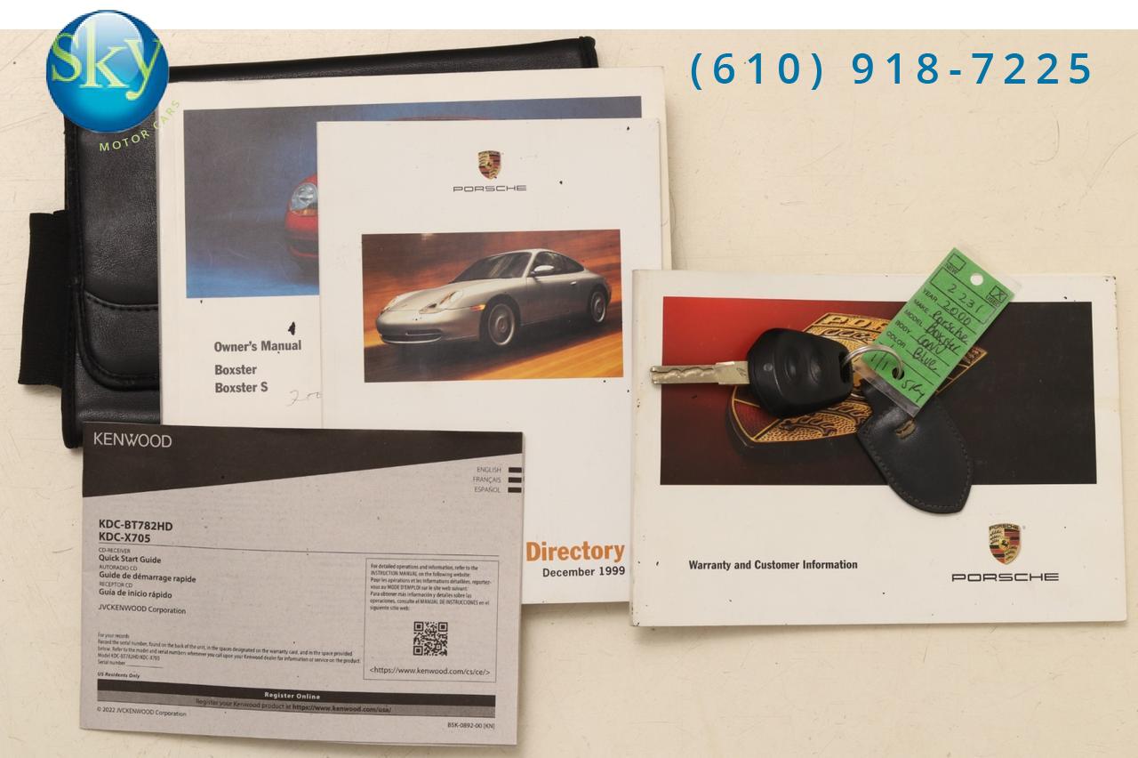 2000 Porsche Boxster S SIX-SPEED MANUAL West Chester PA