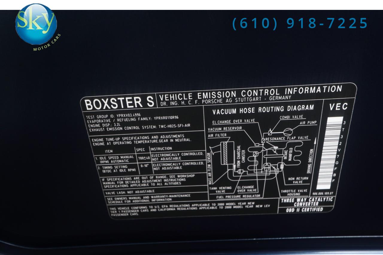 2000 Porsche Boxster S SIX-SPEED MANUAL West Chester PA
