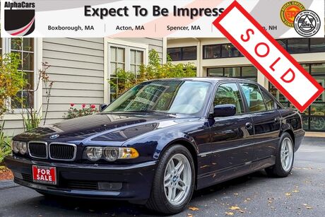 2001 BMW 740i E38 Sport Boston MA