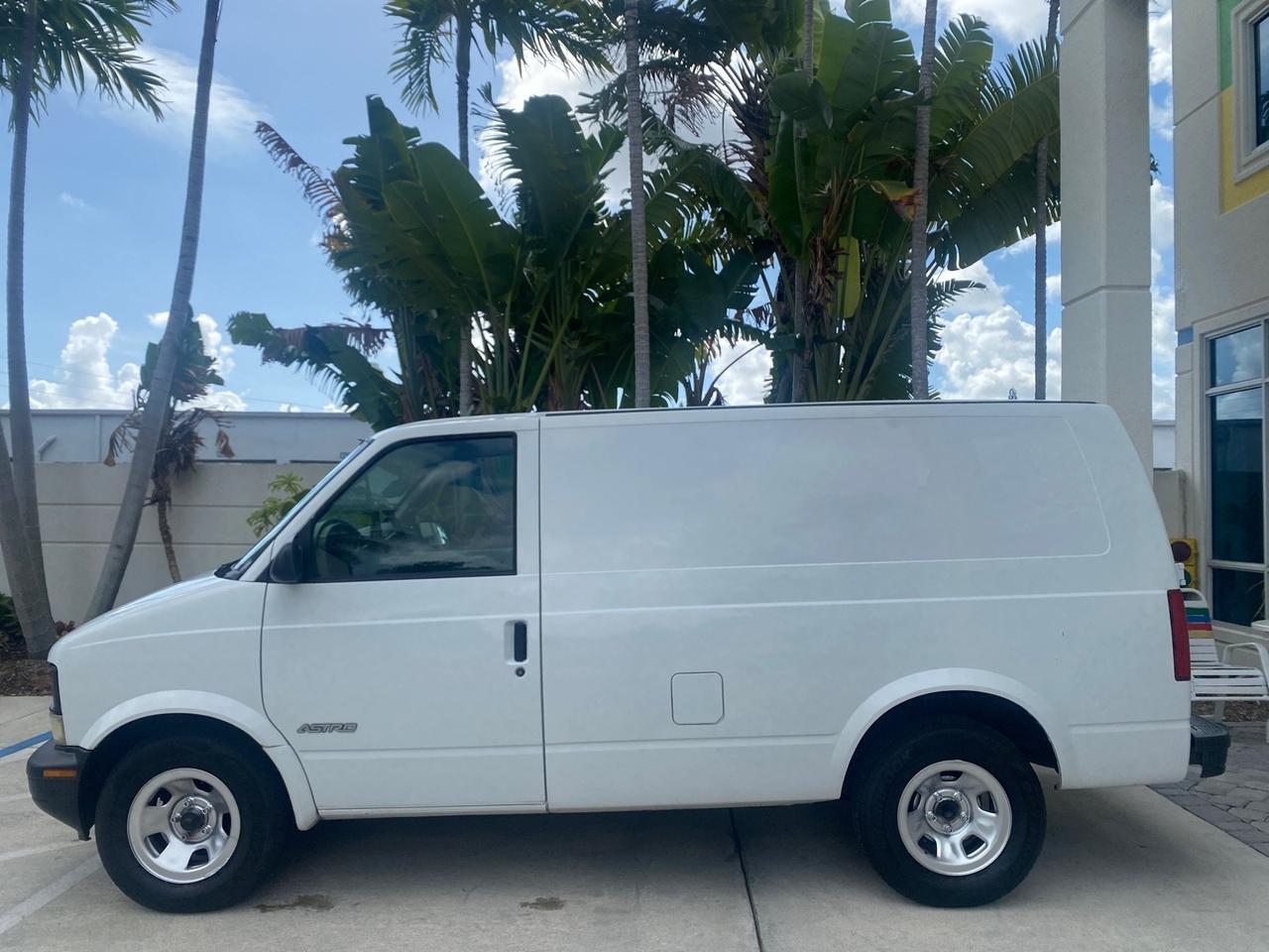 2001 Chevrolet Astro Cargo Van LOW MILES 84,812 Pompano Beach FL