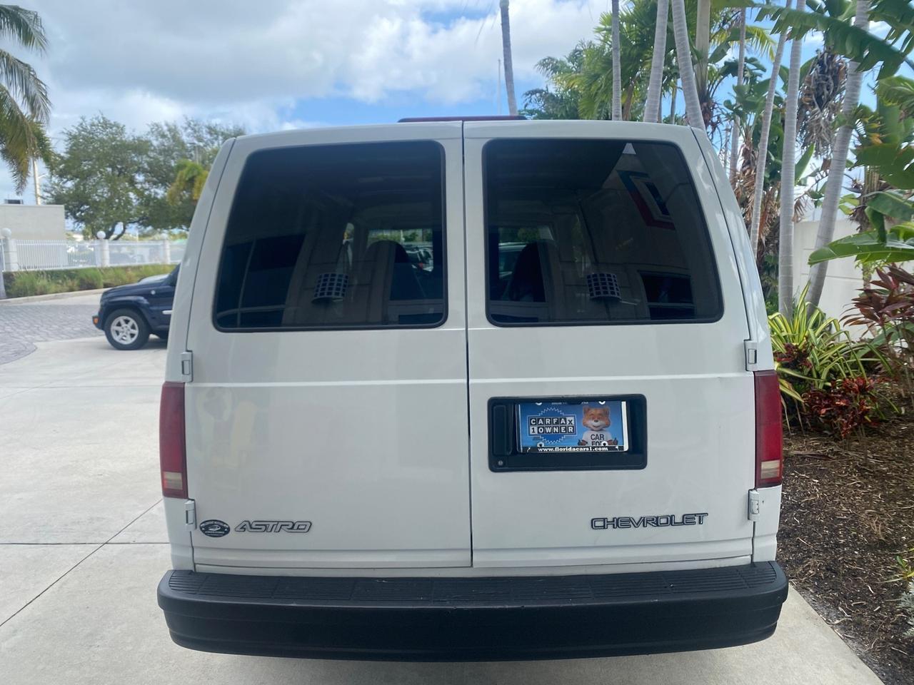 2001 Chevrolet Astro Cargo Van LOW MILES 84,812 Pompano Beach FL