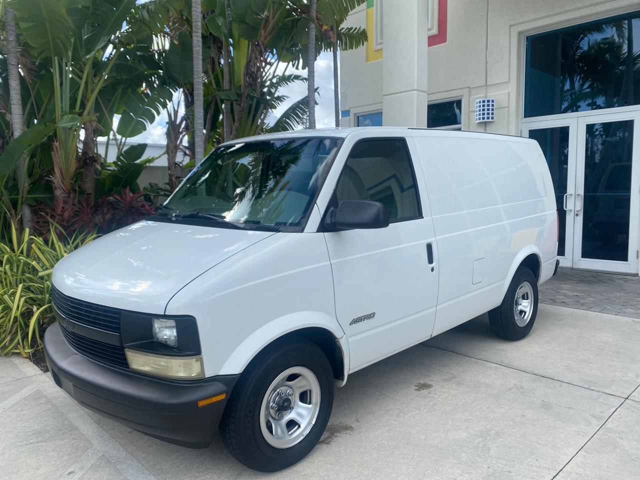 2001 Chevrolet Astro Cargo Van LOW MILES 84,812 Pompano Beach FL