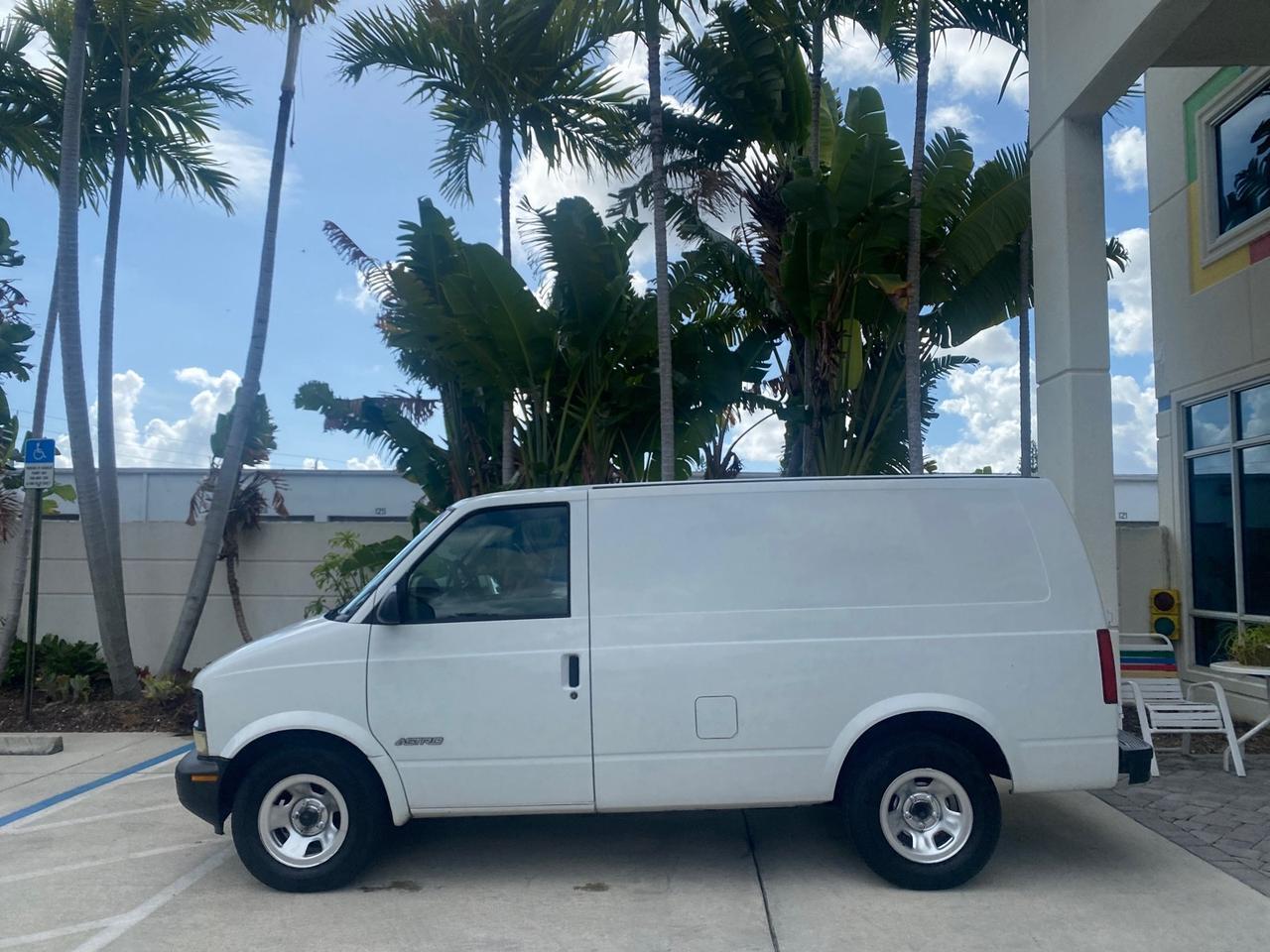 2001 Chevrolet Astro Cargo Van LOW MILES 84,812 Pompano Beach FL