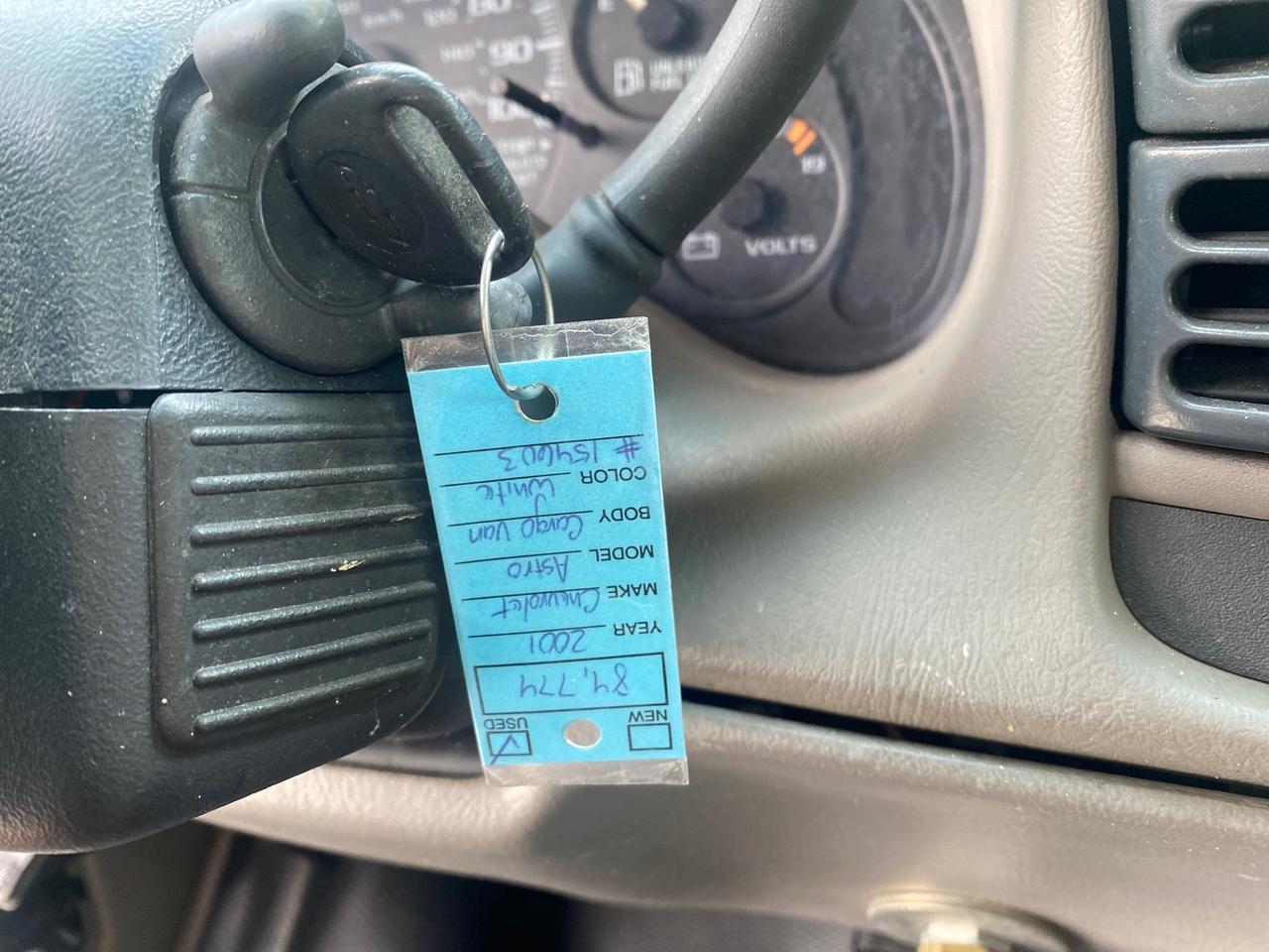 2001 Chevrolet Astro Cargo Van LOW MILES 84,812 Pompano Beach FL