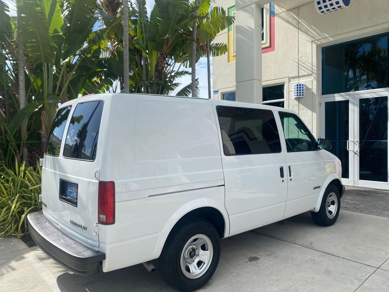 2001 Chevrolet Astro Cargo Van LOW MILES 84,812 Pompano Beach FL
