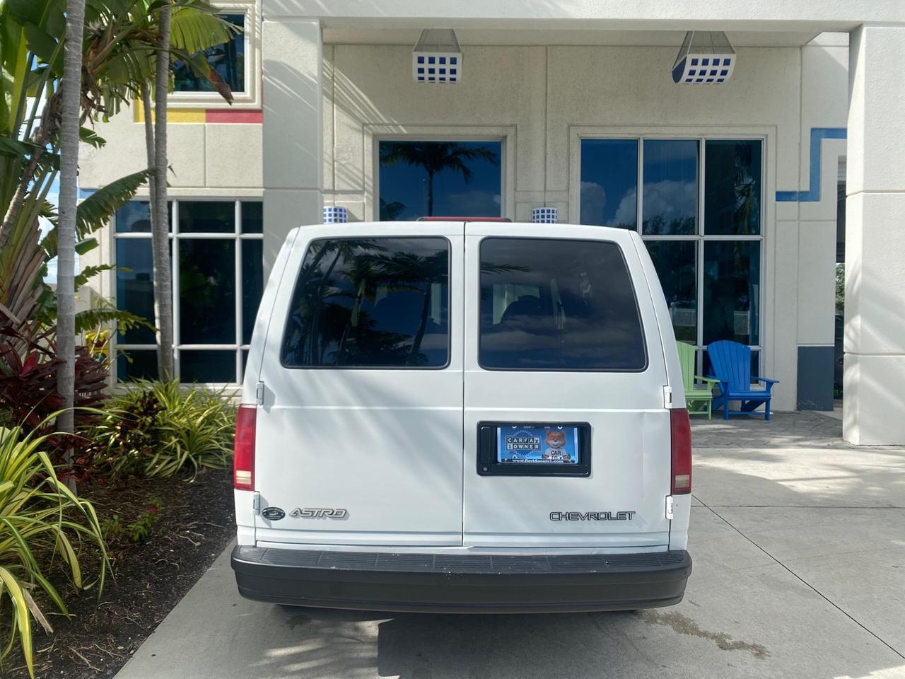 2001 Chevrolet Astro Cargo Van LOW MILES 84,812 Pompano Beach FL