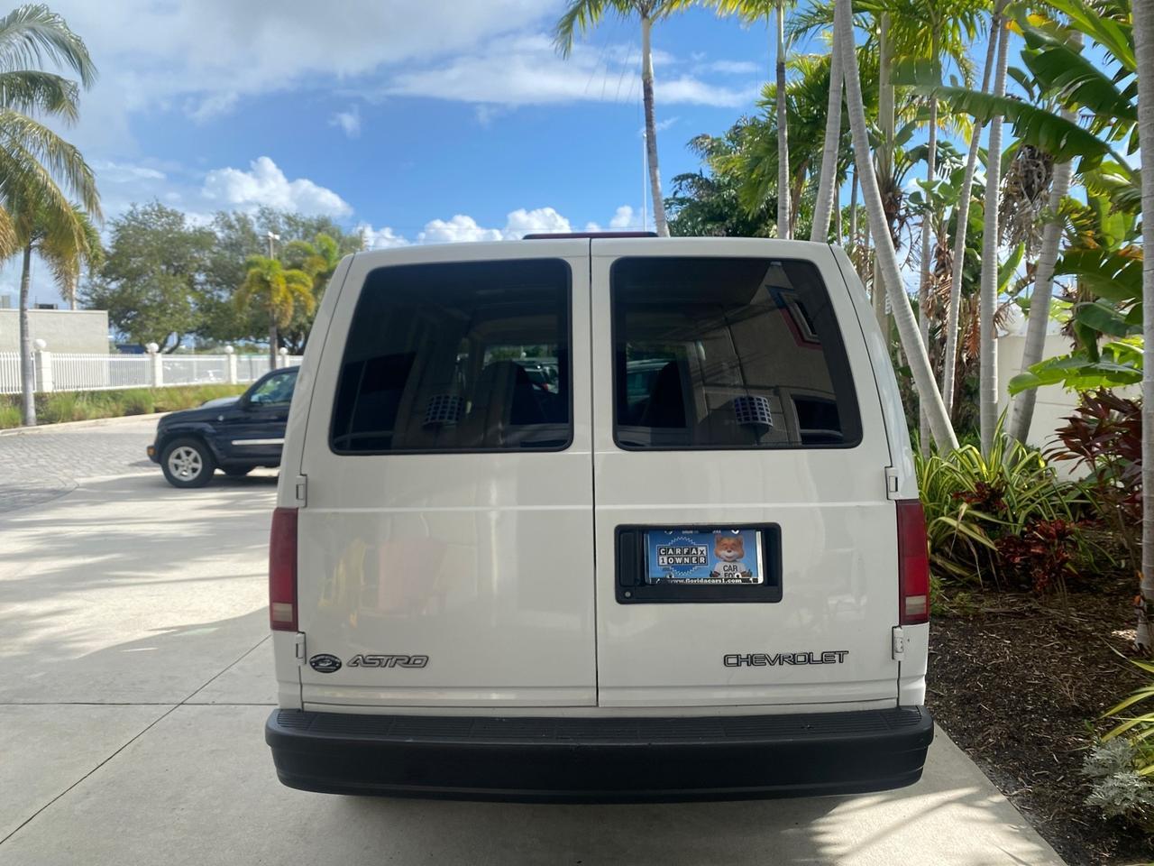 2001 Chevrolet Astro Cargo Van LOW MILES 84,812 Pompano Beach FL