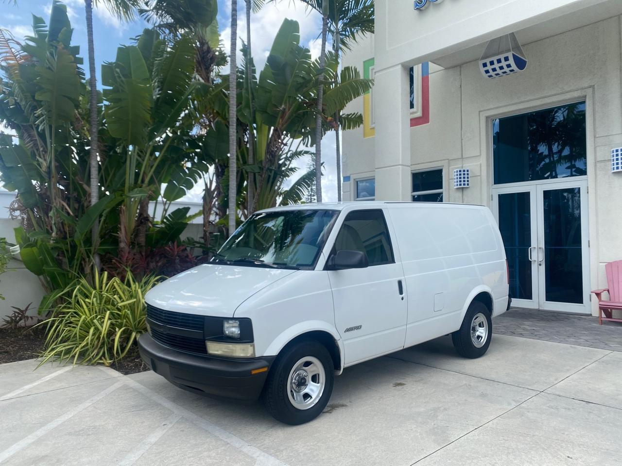 2001 Chevrolet Astro Cargo Van LOW MILES 84,812 Pompano Beach FL
