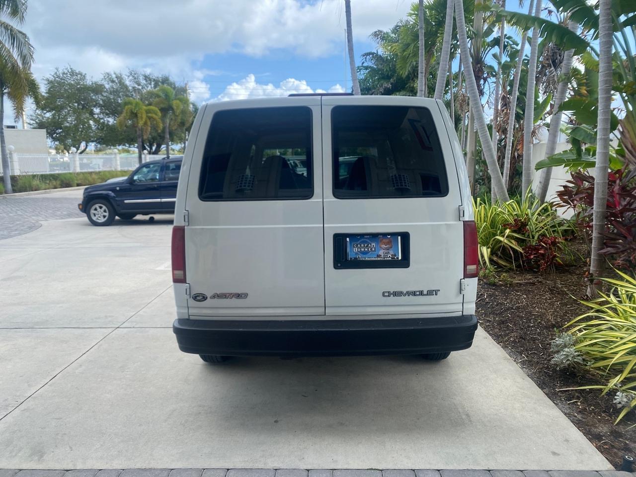 2001 Chevrolet Astro Cargo Van LOW MILES 84,812 Pompano Beach FL
