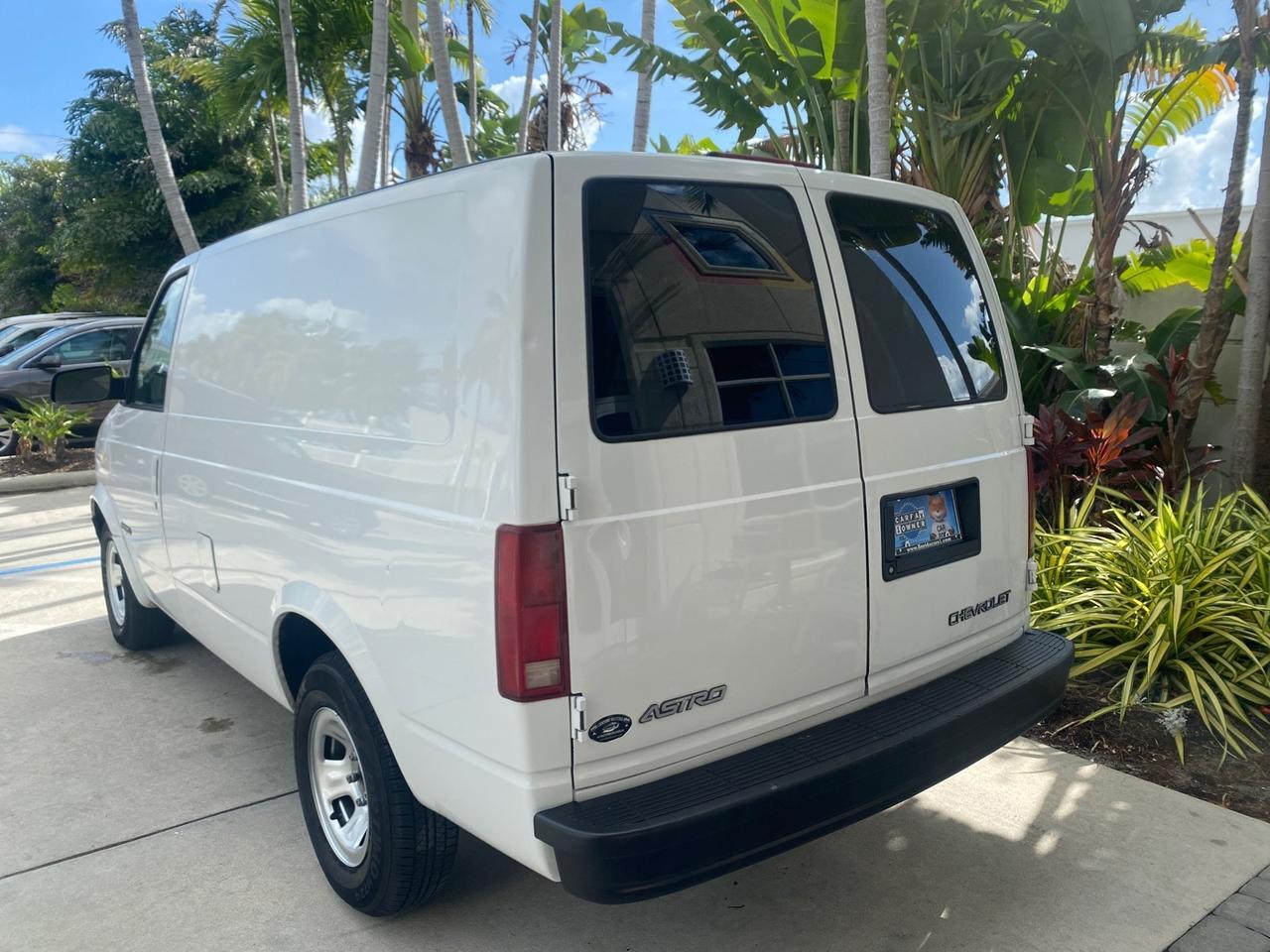2001 Chevrolet Astro Cargo Van LOW MILES 84,812 Pompano Beach FL
