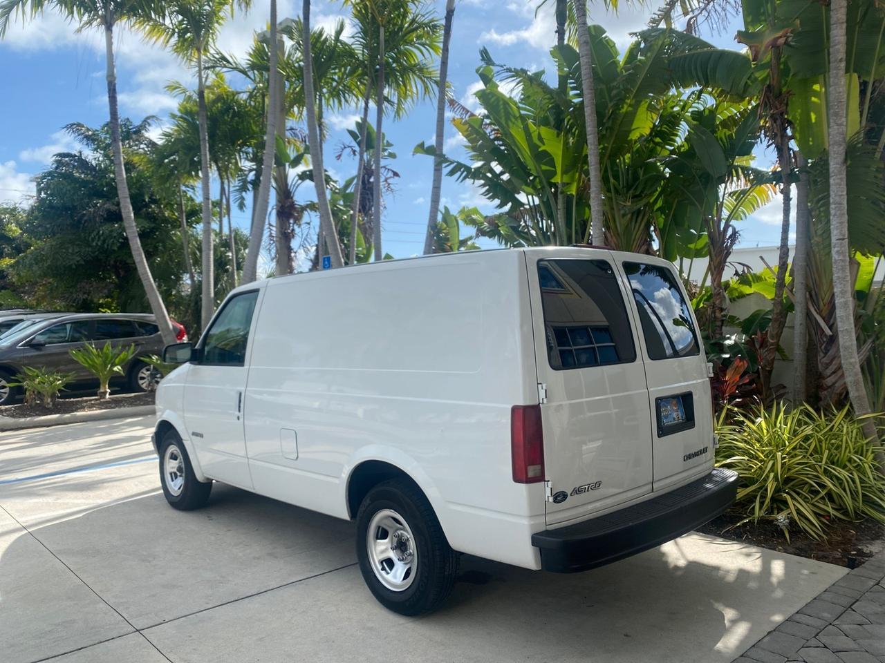 2001 Chevrolet Astro Cargo Van LOW MILES 84,812 Pompano Beach FL