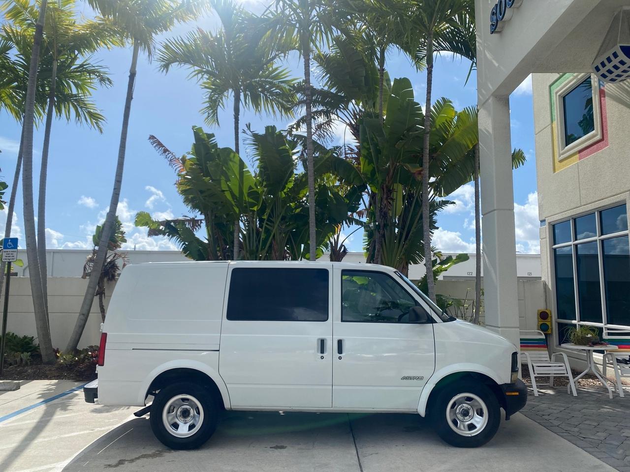 2001 Chevrolet Astro Cargo Van LOW MILES 84,812 Pompano Beach FL