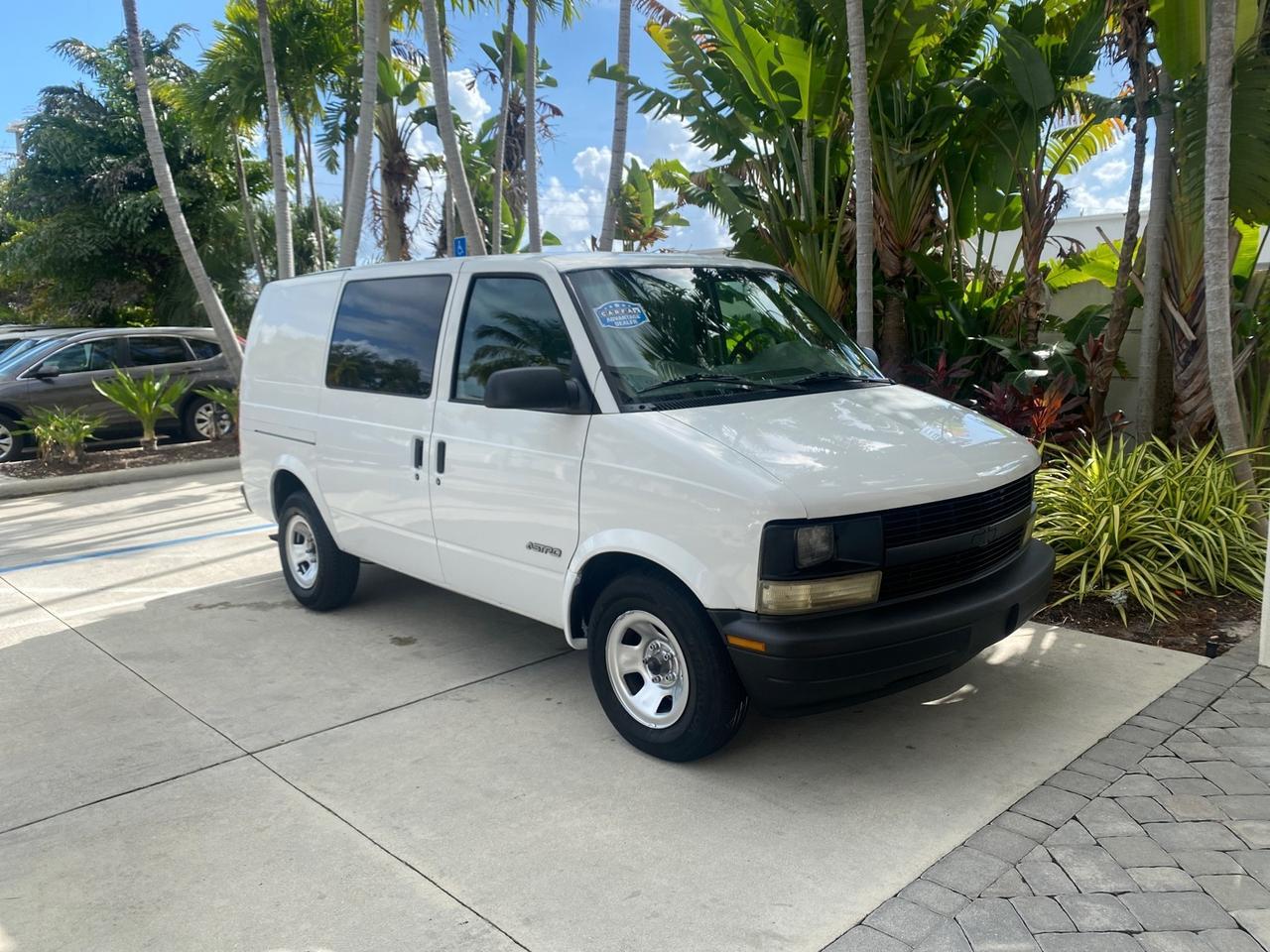 2001 Chevrolet Astro Cargo Van LOW MILES 84,812 Pompano Beach FL