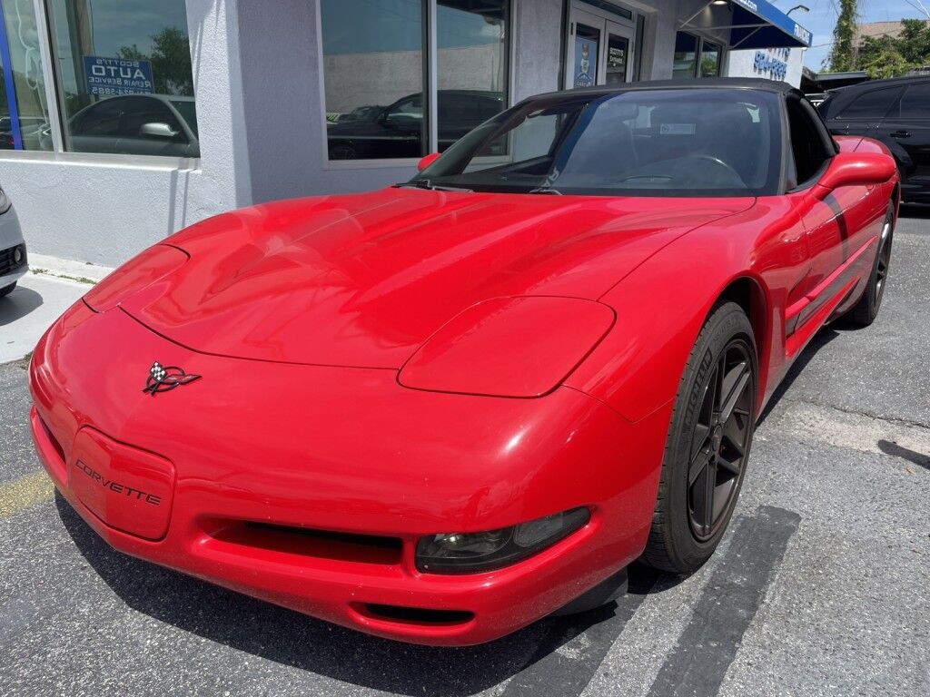 2001 Chevrolet Corvette CONVERTIBLE~CLEAN CARFAX~TIRES, BRAKES, EXHAUST RECENTLY REPLACED~ONLINE FINANCE AND SHIPPING AVAILABLE!!! Sarasota FL