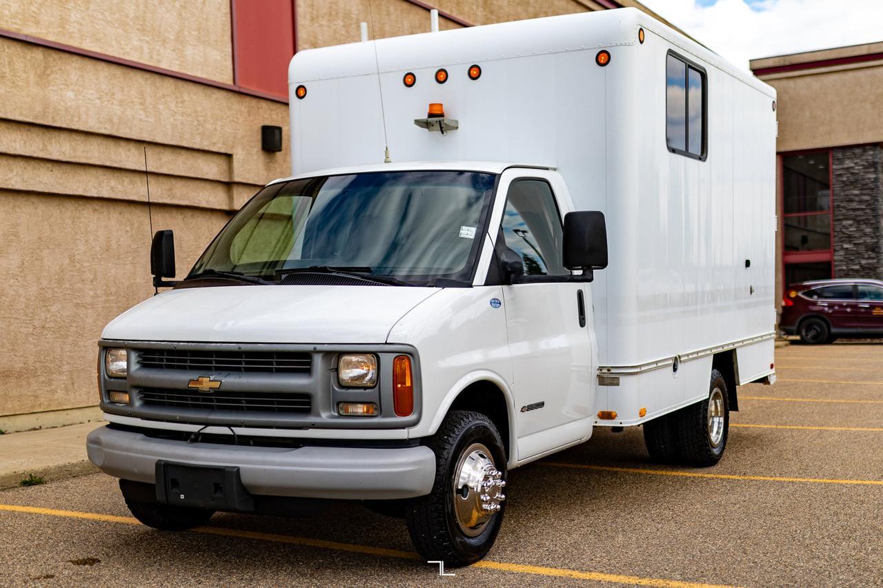 2001 Chevrolet Express 3500 Cube Van Red Deer AB