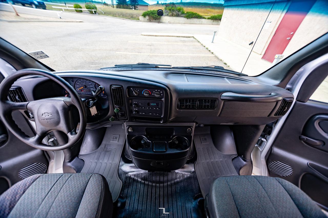 2001 Chevrolet Express 3500 Cube Van Red Deer AB