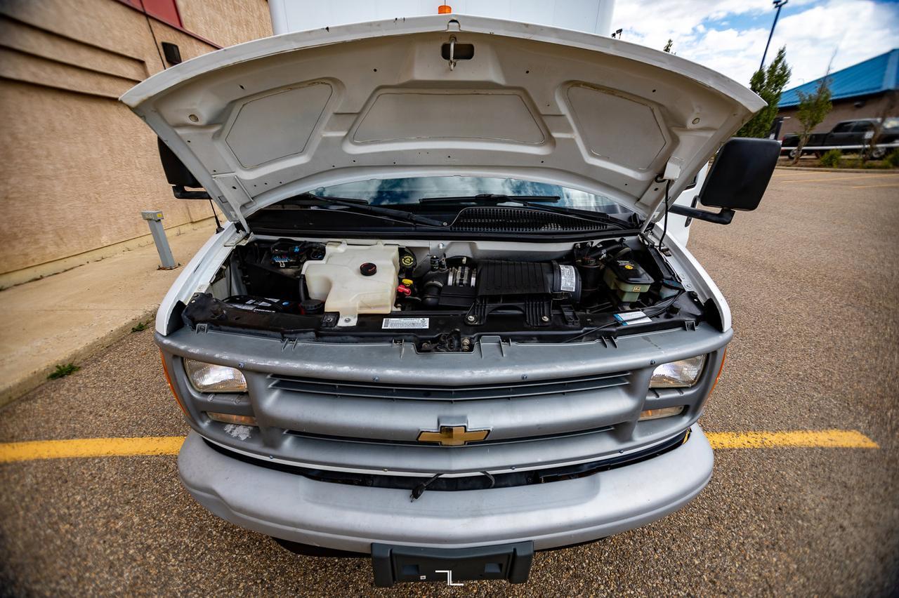 2001 Chevrolet Express 3500 Cube Van Red Deer AB
