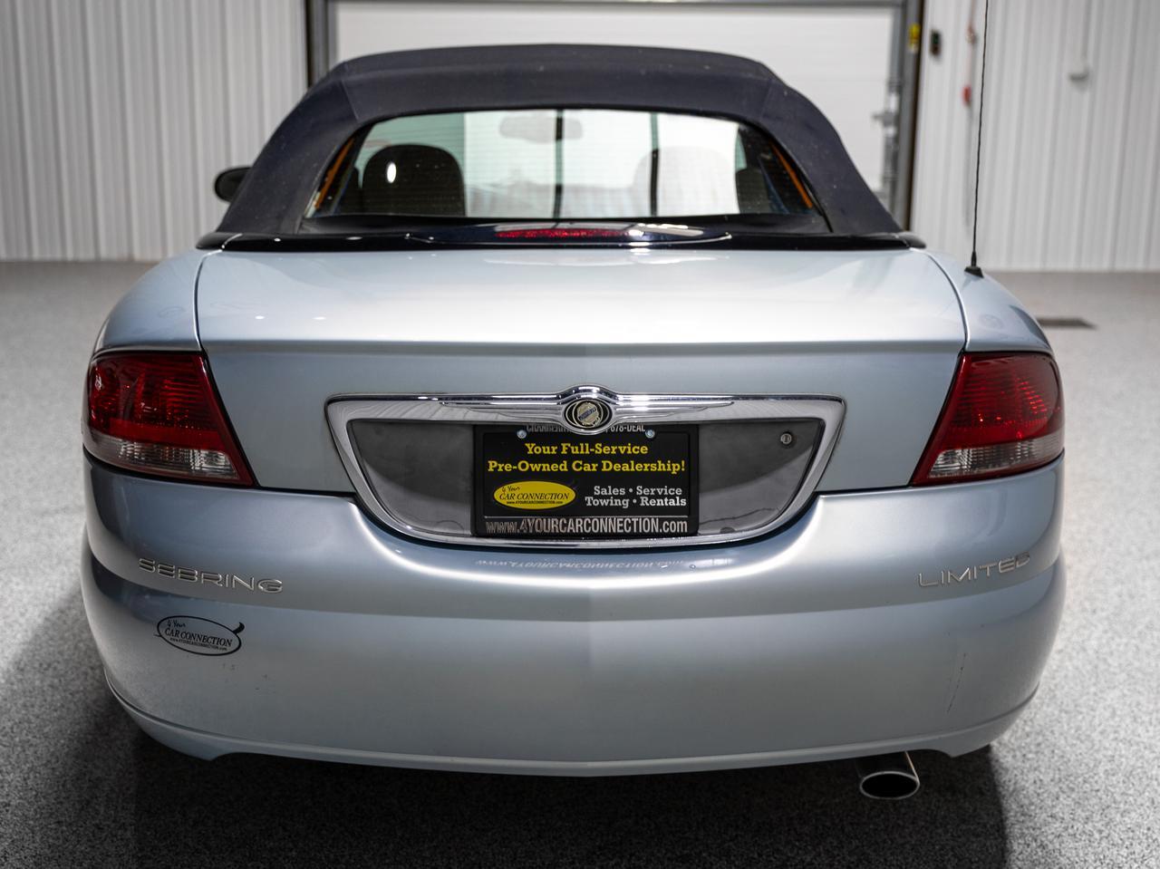2001 Chrysler Sebring Limited Cranberry PA