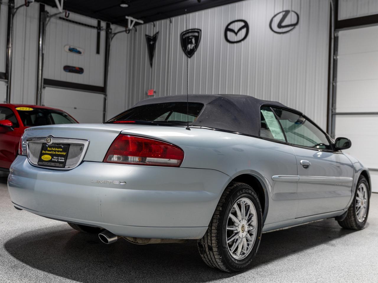 2001 Chrysler Sebring Limited Cranberry PA