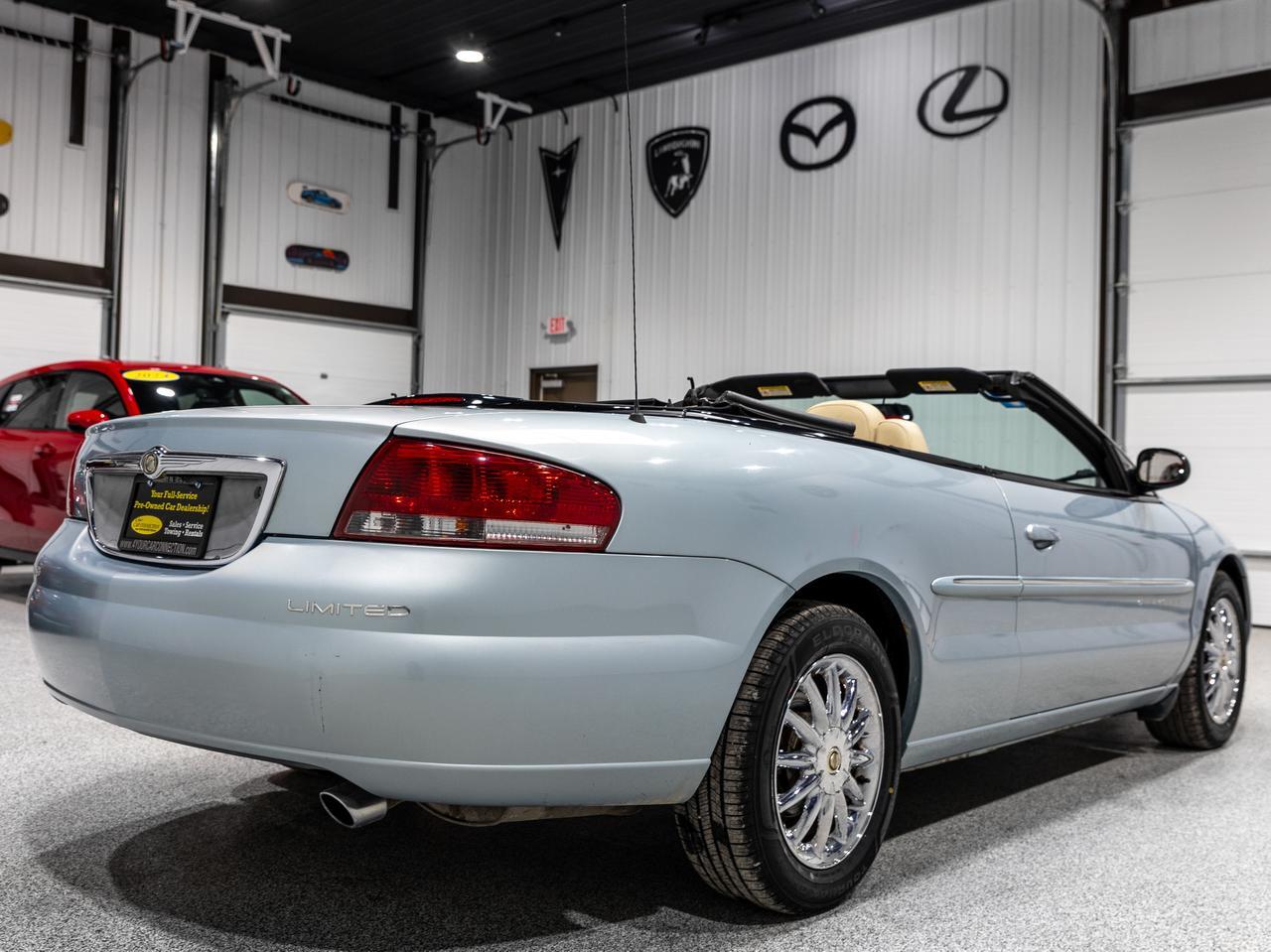 2001 Chrysler Sebring Limited Cranberry PA