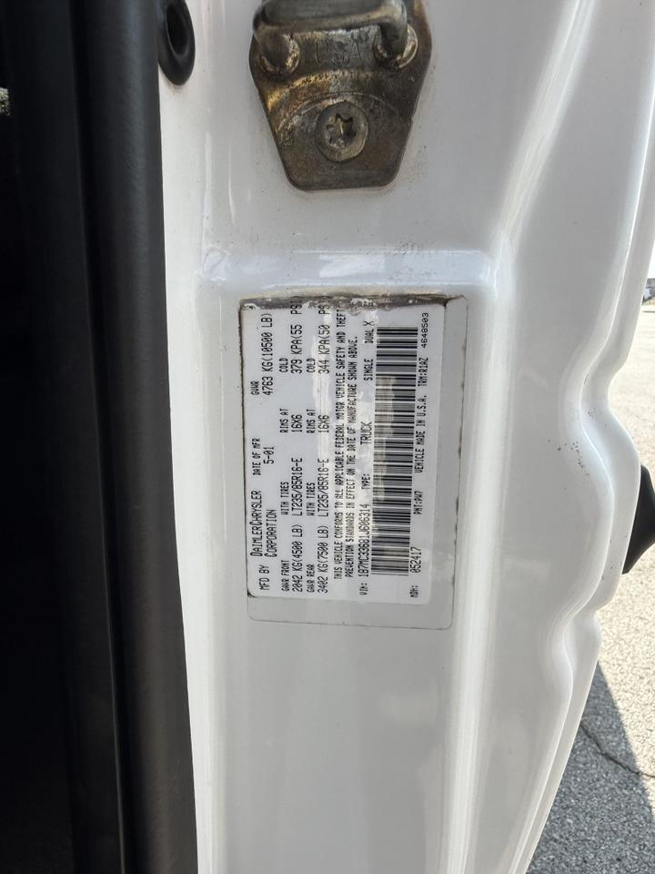 2001 Dodge 3500 DRW Diesel 76k exempt mi's Collinsville OK