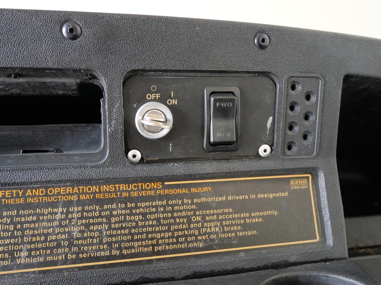 2001 EZ-GO TXT Electric Golf Cart Mt Pleasant MI