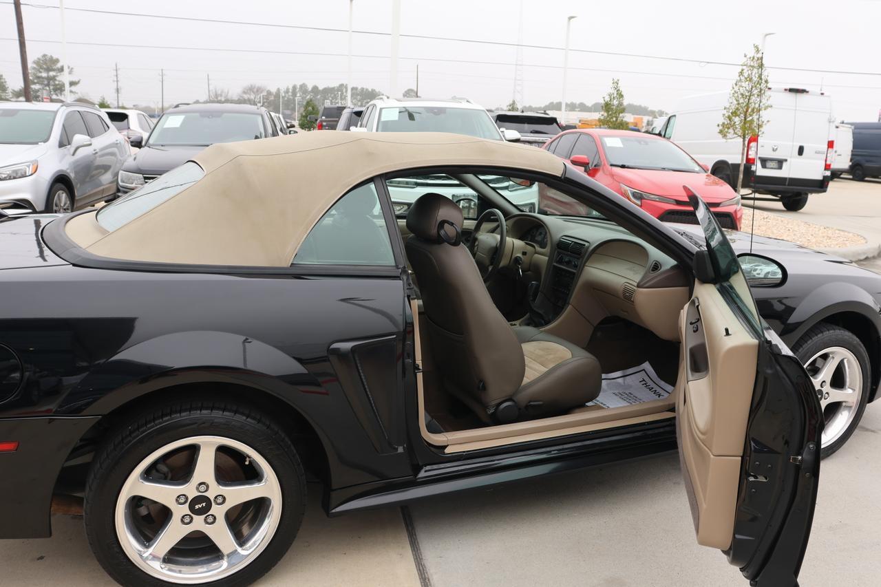 2001 FORD MUSTANG COBRA SVT Houston TX