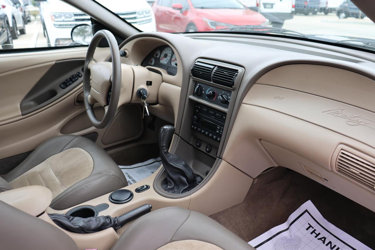 2001 FORD MUSTANG COBRA SVT Houston TX