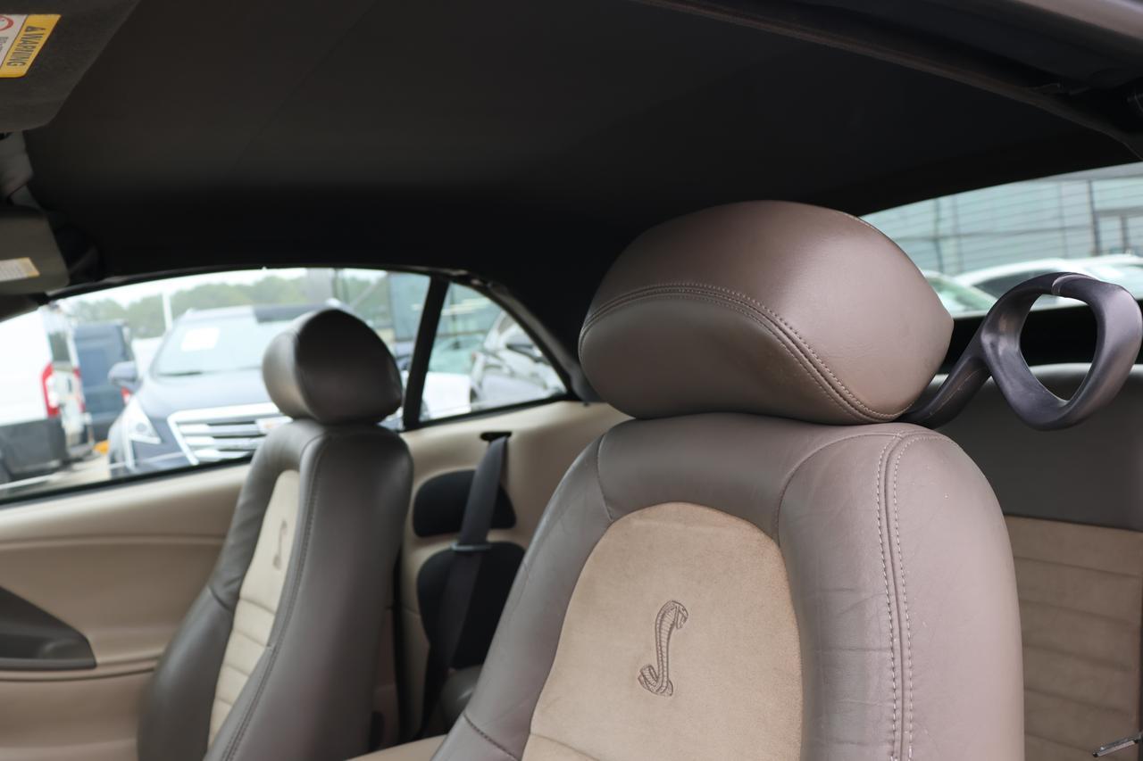 2001 FORD MUSTANG COBRA SVT Houston TX