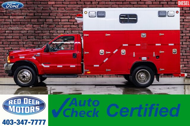2001 Ford F-550 4x4 Reg Cab XLT Service Body Diesel