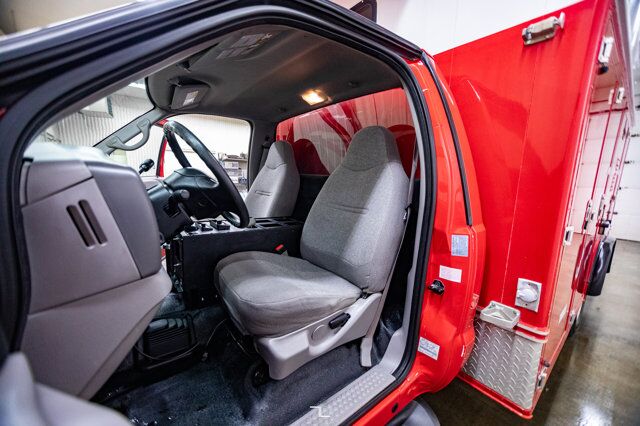 2001 Ford F-550 4x4 Reg Cab XLT Service Body Diesel Red Deer AB