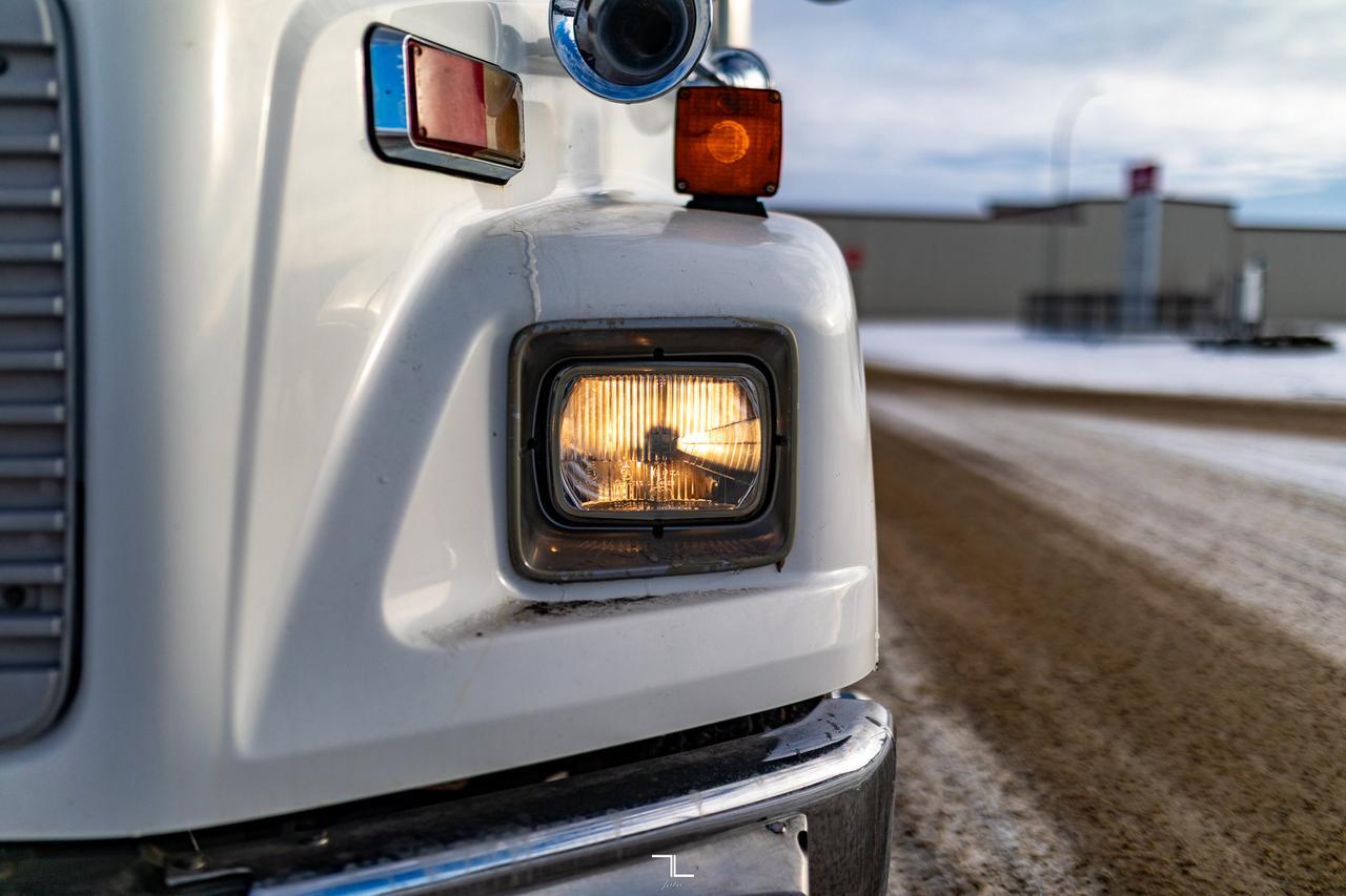 2001 Freightliner FL60 Daycab Fire Rescue Emergency Truck Diesel Red Deer AB