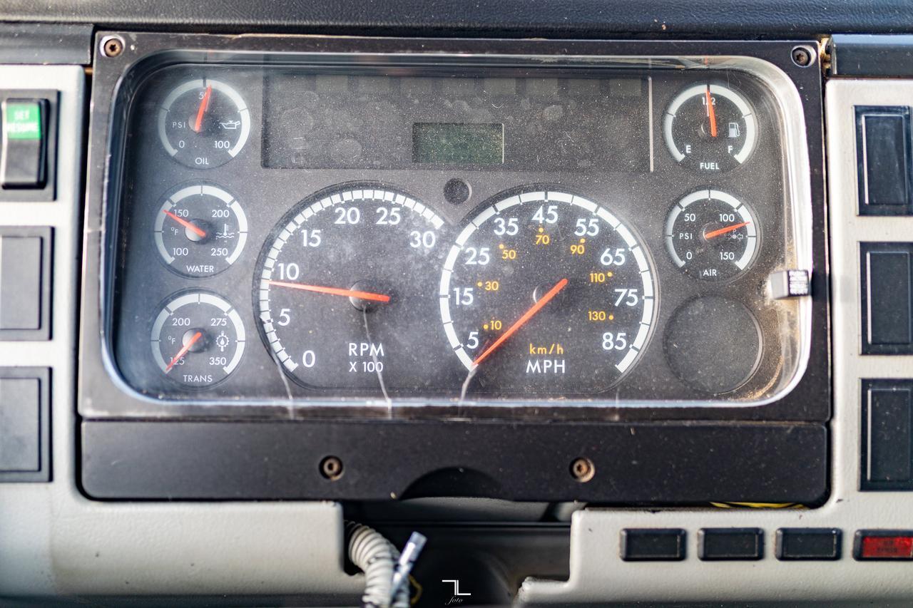 2001 Freightliner FL60 Daycab Fire Rescue Emergency Truck Diesel Red Deer AB