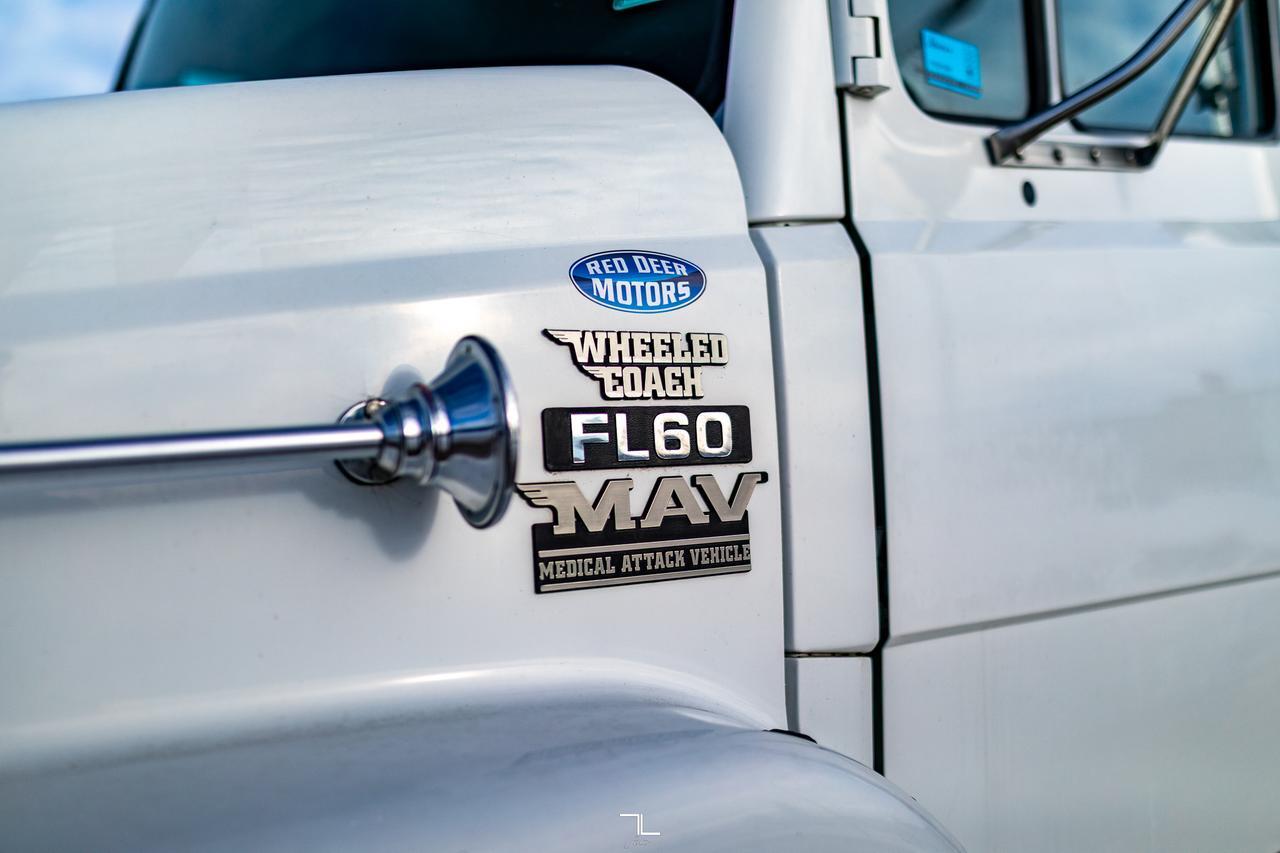 2001 Freightliner FL60 Daycab Fire Rescue Emergency Truck Diesel Red Deer AB