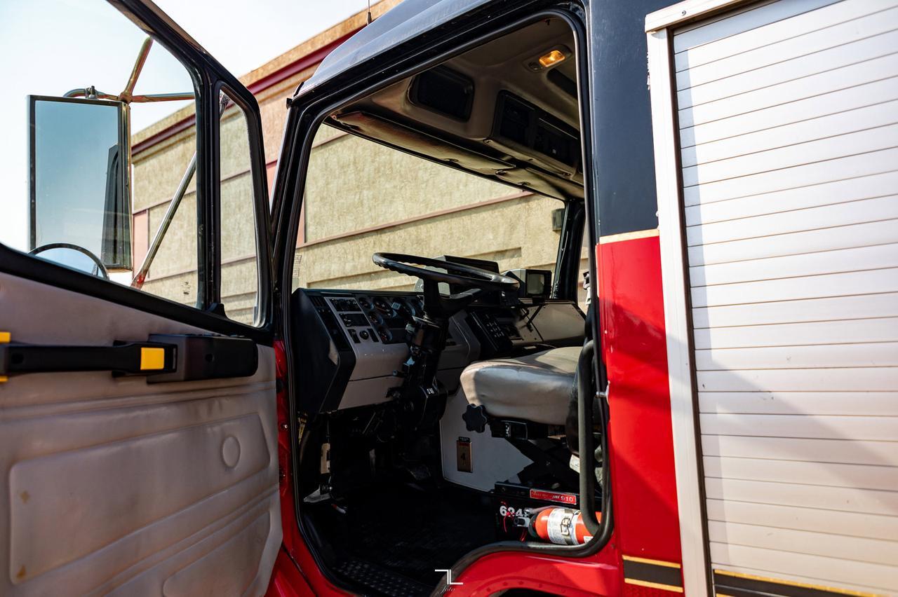 2001 Freightliner FL60 Rescue Mechanics Box Red Deer AB