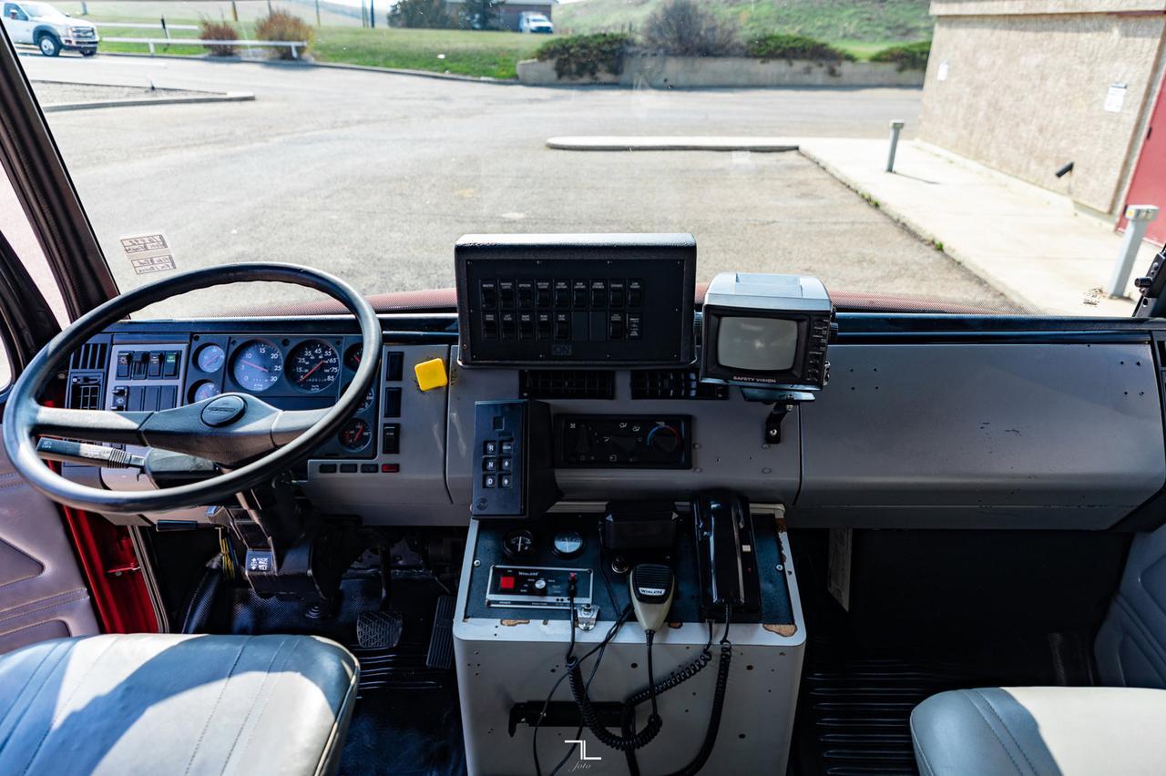 2001 Freightliner FL60 Rescue Mechanics Box Red Deer AB