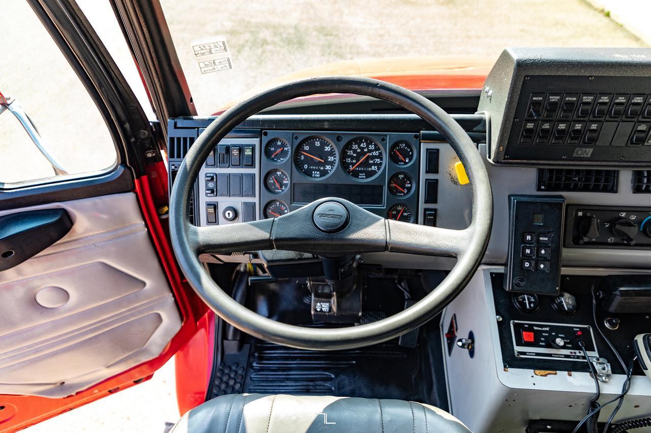 2001 Freightliner FL60 Rescue Mechanics Box Red Deer AB