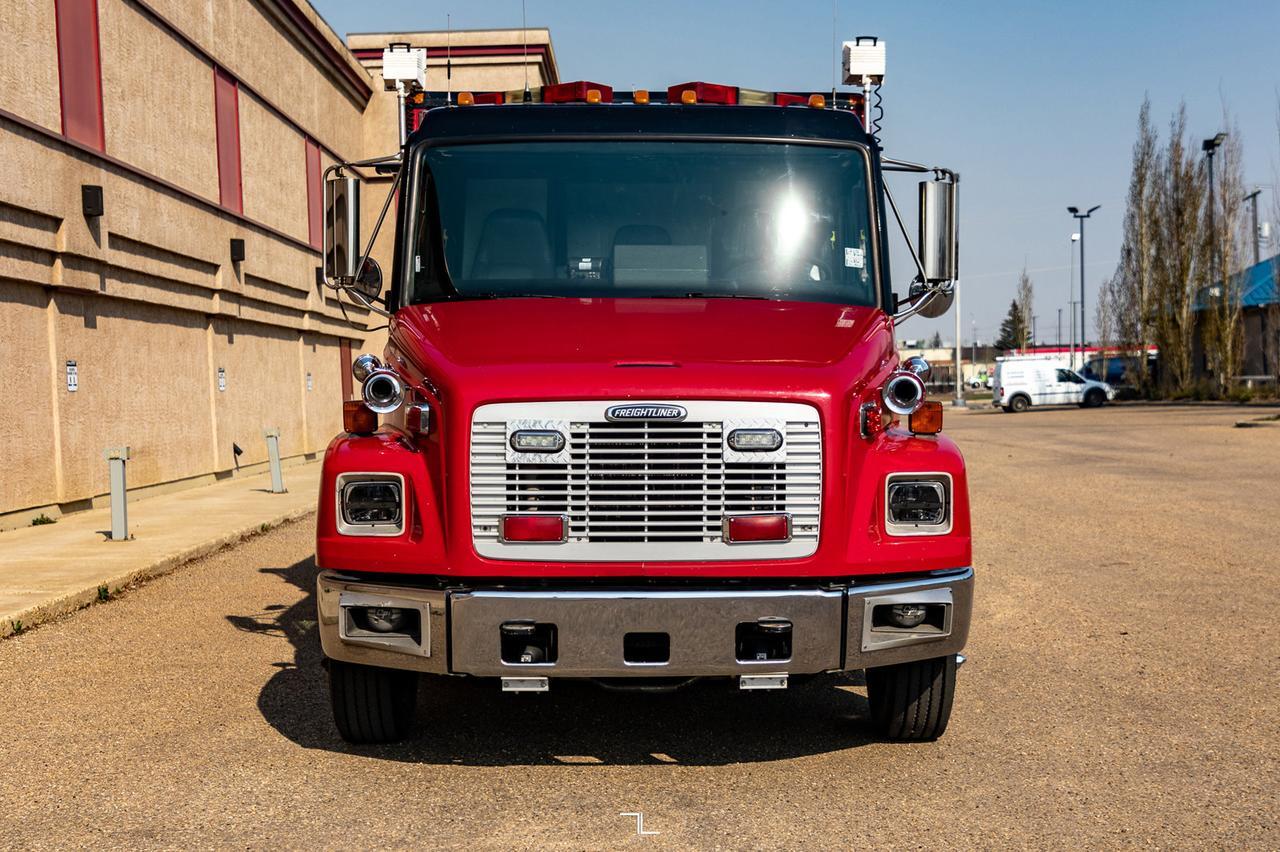 2001 Freightliner FL60 Rescue Mechanics Box Red Deer AB