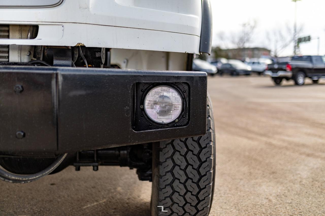 2001 Freightliner FL80 4x4 Auger/Drill Derrick Truck Red Deer AB