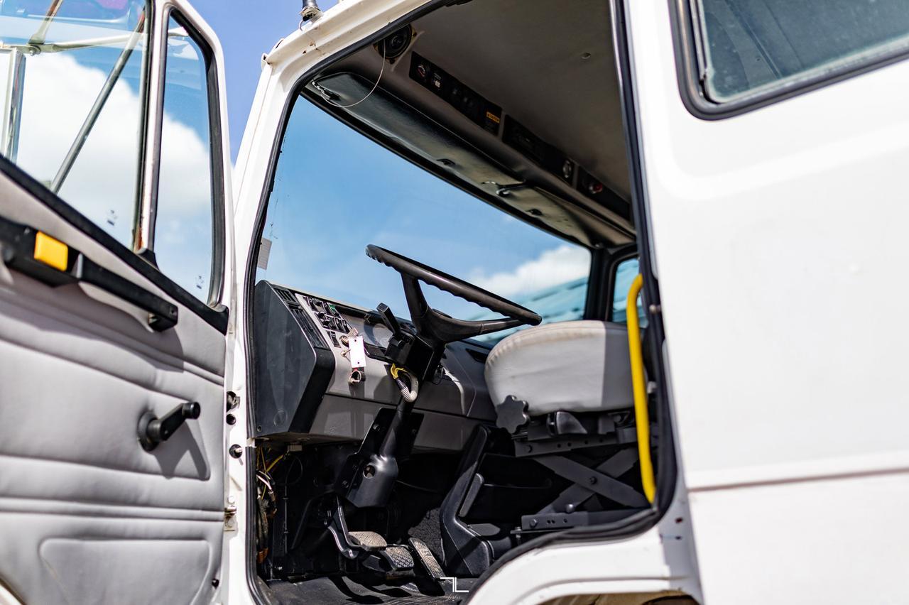 2001 Freightliner FL80 4x4 Auger/Drill Derrick Truck Red Deer AB