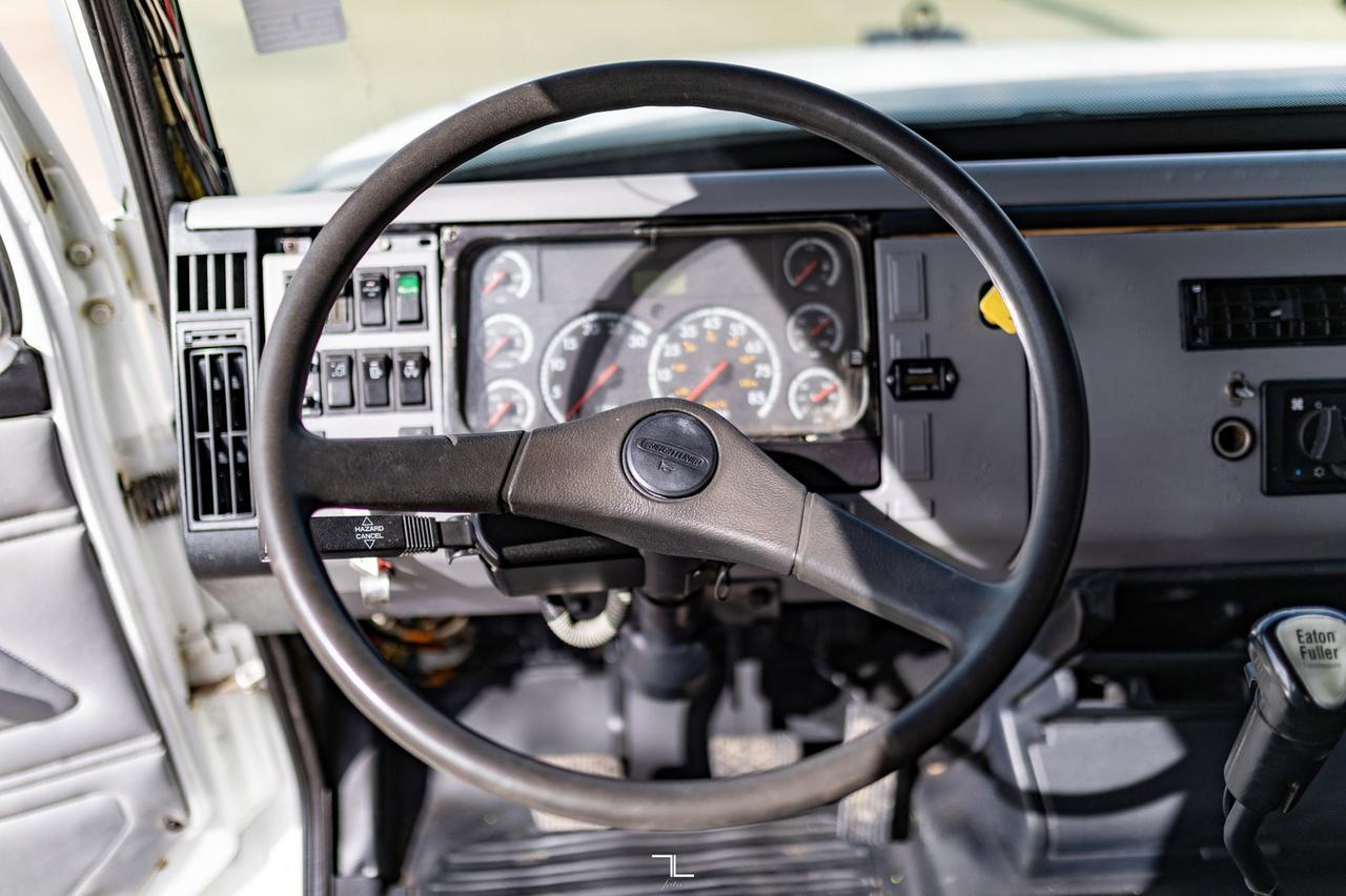 2001 Freightliner FL80 4x4 Auger/Drill Derrick Truck Red Deer AB