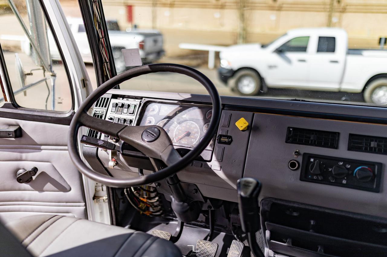 2001 Freightliner FL80 4x4 Auger/Drill Derrick Truck Red Deer AB