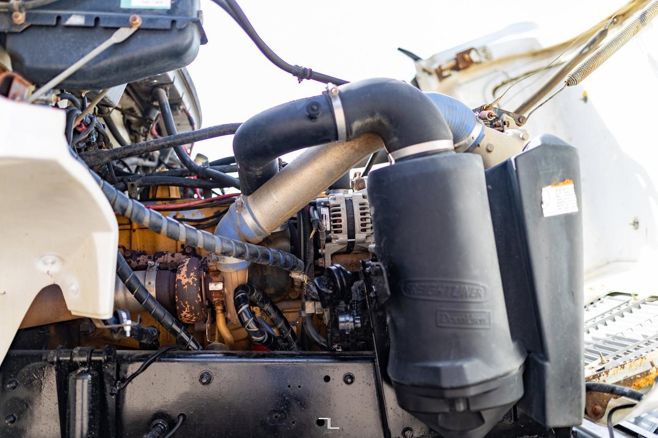 2001 Freightliner FL80 4x4 Auger/Drill Derrick Truck Red Deer AB