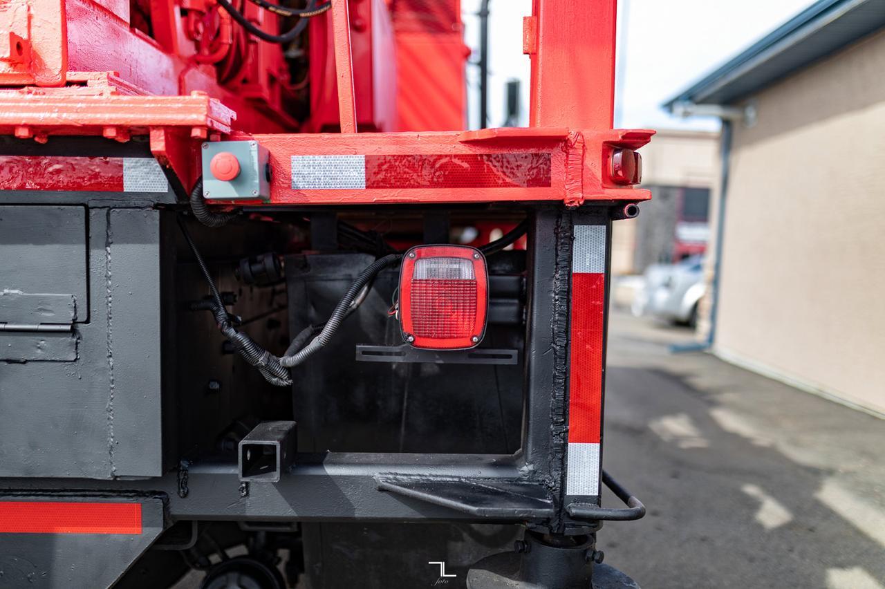 2001 Freightliner FL80 4x4 Auger/Drill Derrick Truck Red Deer AB