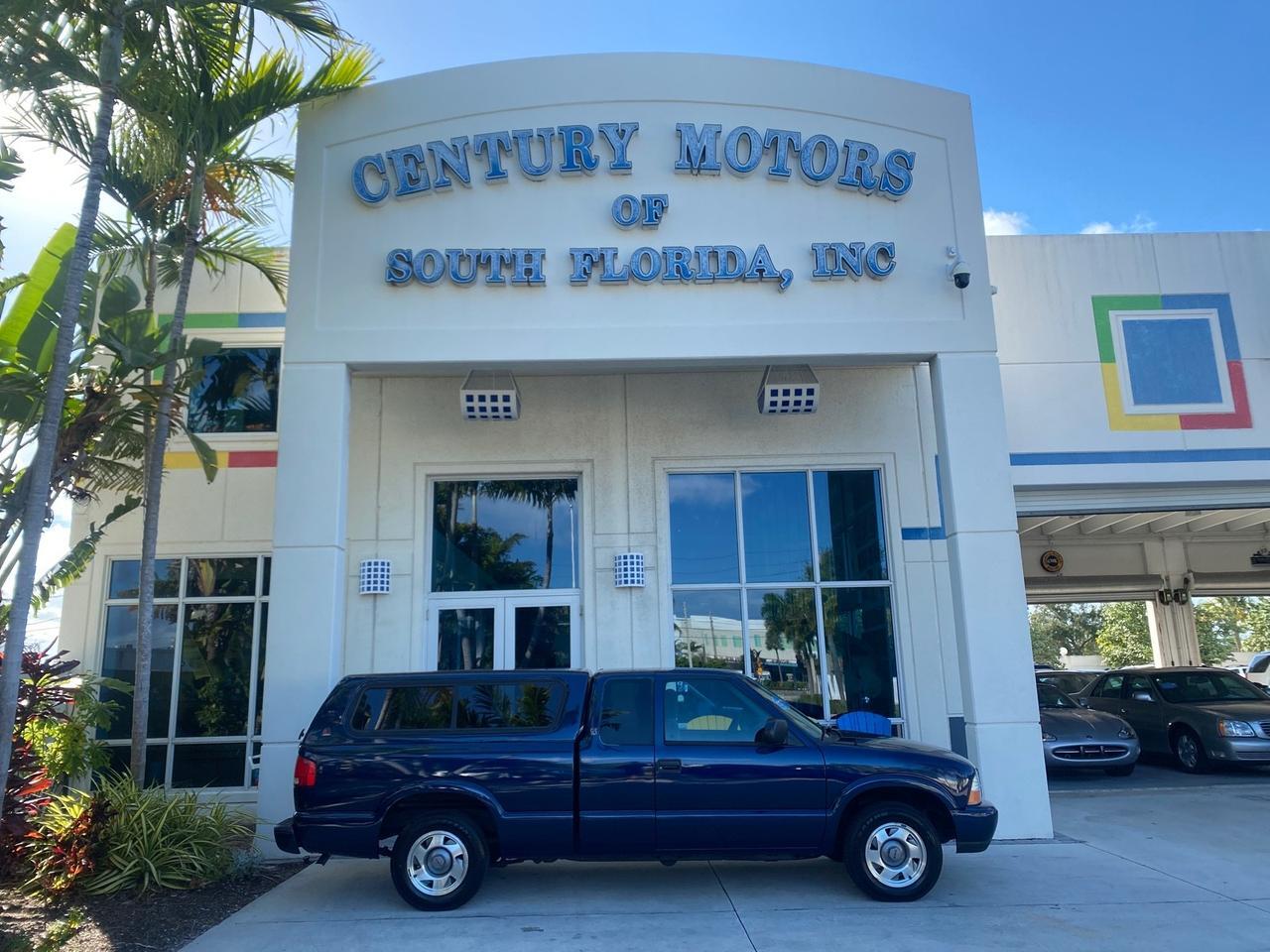 2001 GMC Sonoma X CAB SLS LOW MILES 70,869 Pompano Beach FL