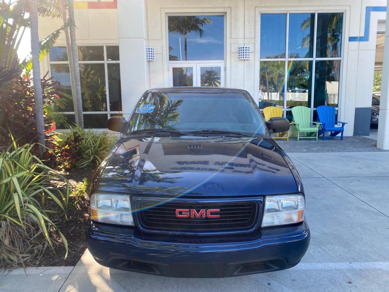 2001 GMC Sonoma X CAB SLS LOW MILES 70,869 Pompano Beach FL