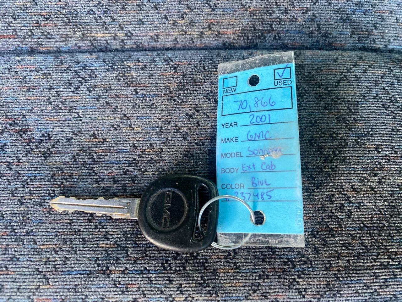 2001 GMC Sonoma X CAB SLS LOW MILES 70,869 Pompano Beach FL